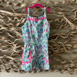 Mini Boden Tropical Romper - Size 11/12